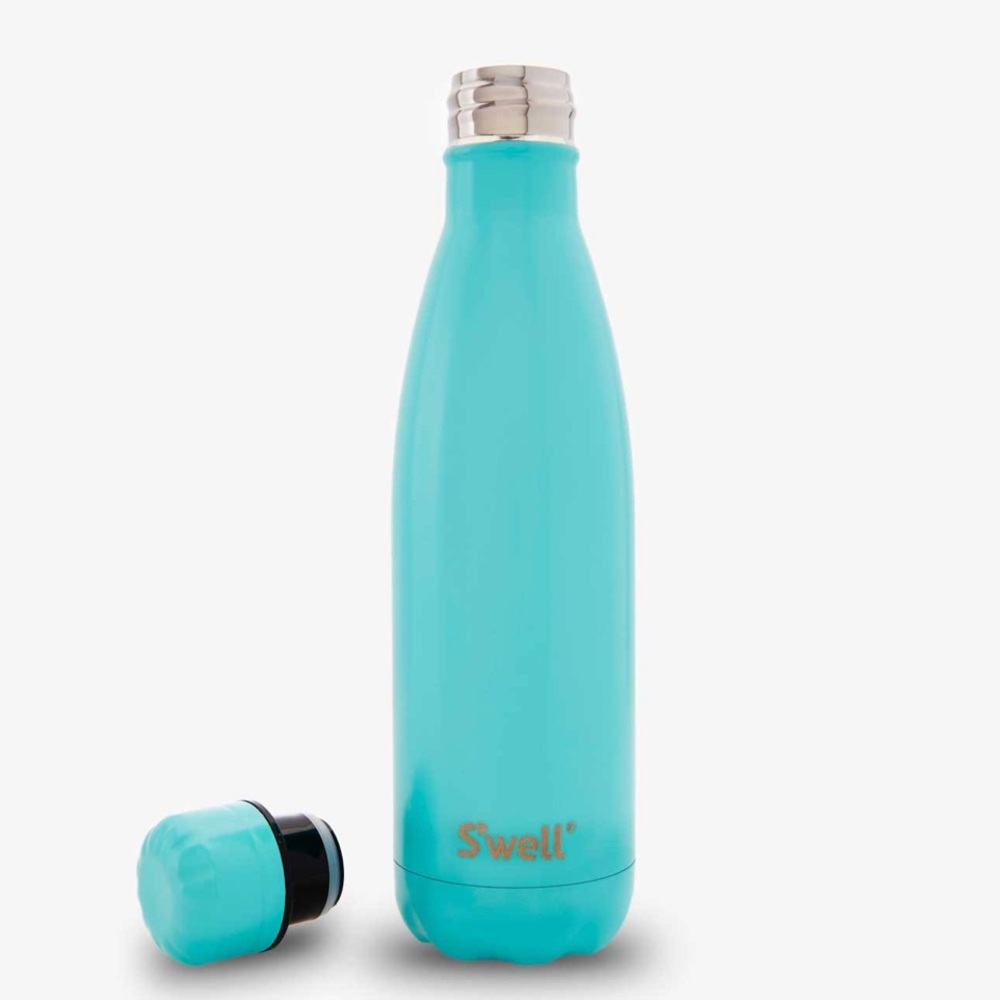 S’well Turquoise Blue Insulated Bottle, 25 ounces - Picture 2 of 8